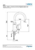 E.C.A NİTA KUĞU LAVABO BATARYASI -  102188036